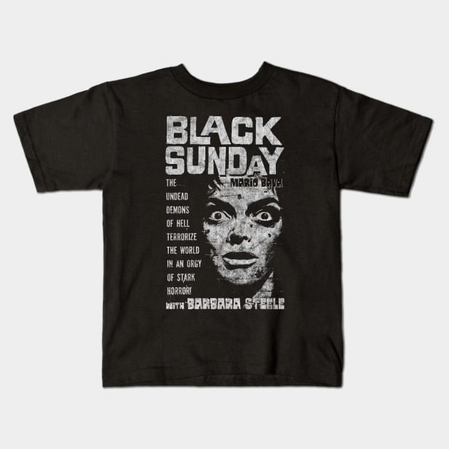 Black Sunday, Mario Bava, Horror Classic Kids T-Shirt by StayTruePonyboy